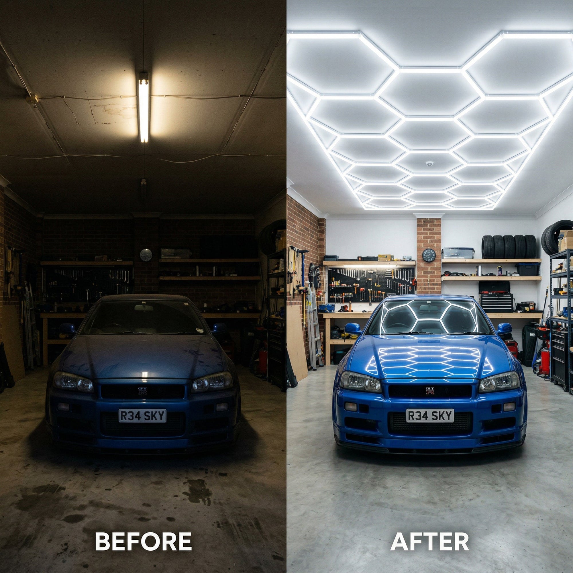The Ultimate Guide to Garage Lighting in Australia | Why Hexagon LED Lights Are Taking Over