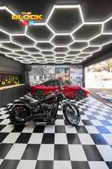 The Block Hexagon Lights 2025 | HEXA Garage Ceiling Lights As Seen on The Block