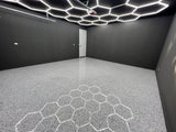 How Many Hexagon Lights Do I Need for a Double Garage?