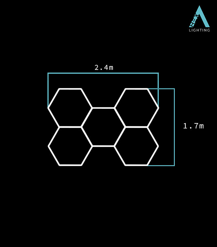 Penta Classic - Hexagon LED Lighting Fixture PENTA