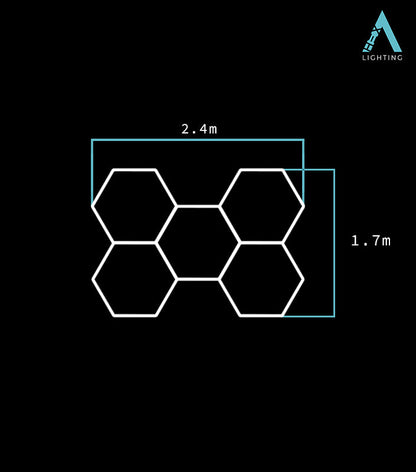 Penta Classic - Hexagon LED Lighting Fixture PENTA
