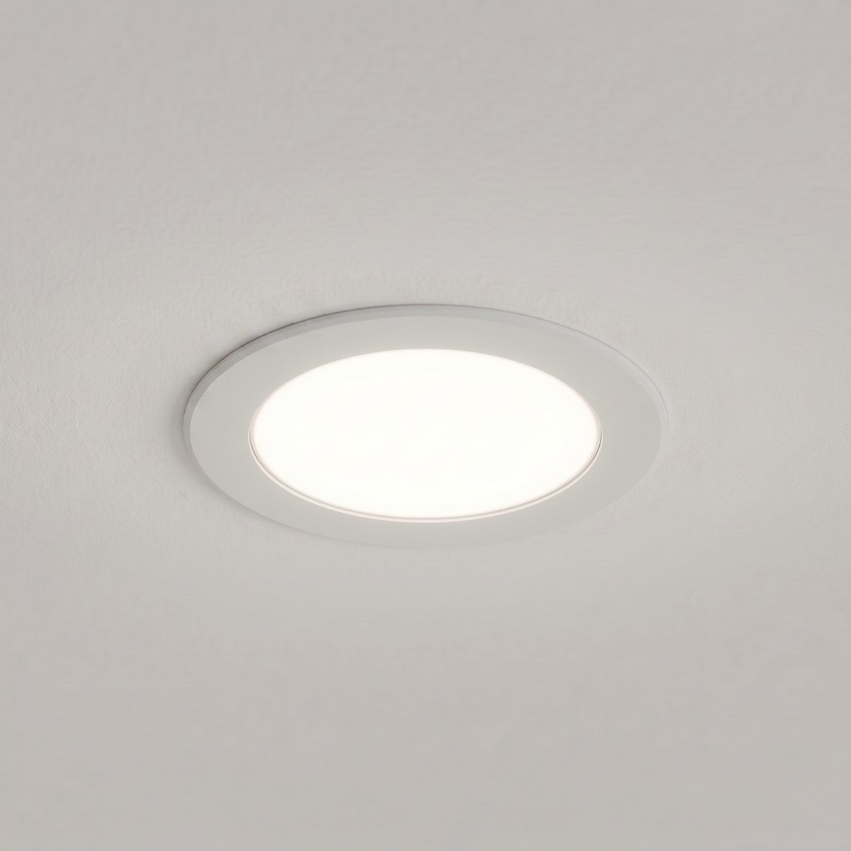 Apollo 8W LED Dimmable Downlight Tri Colour (90mm, Flush Lens)