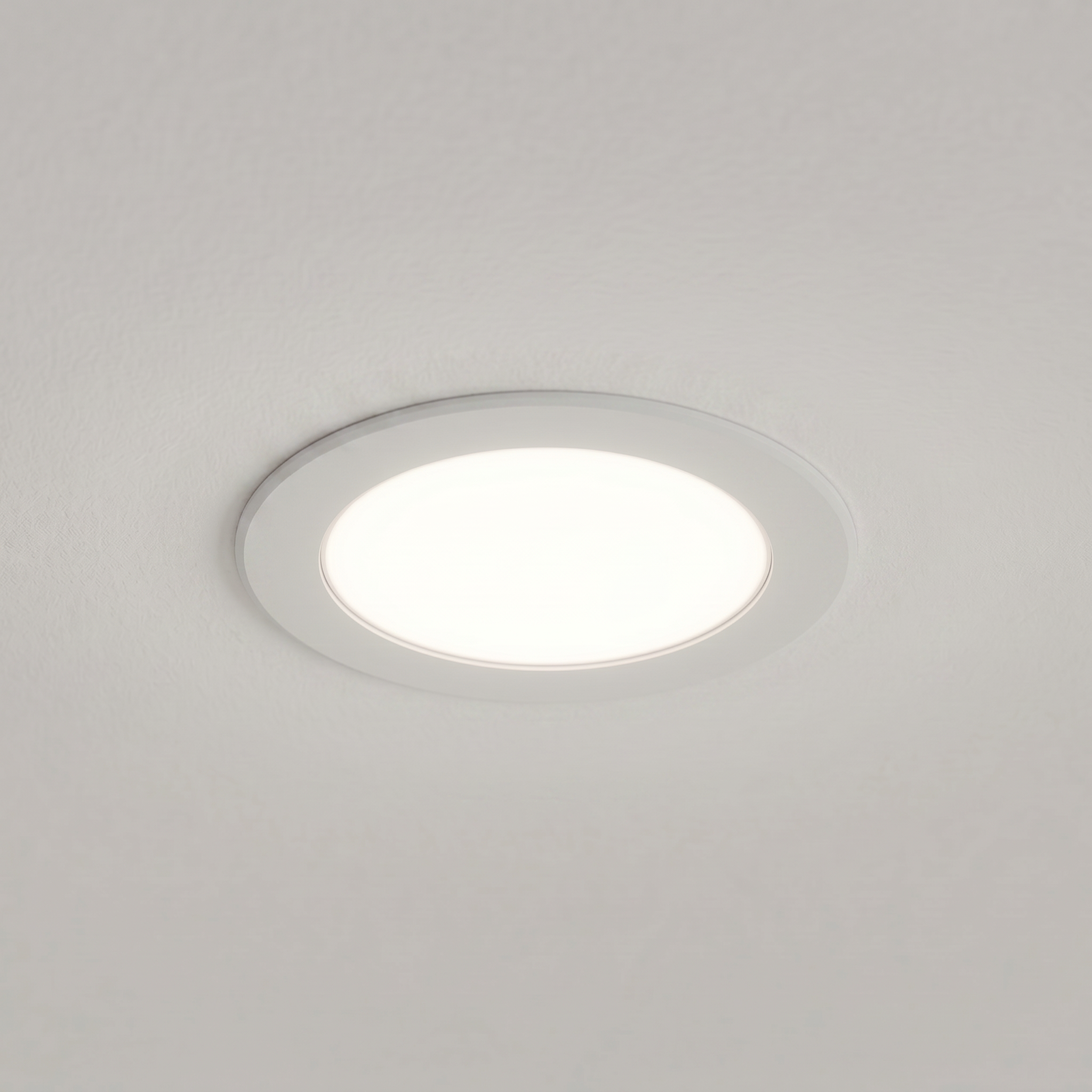 Apollo 8W LED Dimmable Downlight Tri Colour (90mm, Flush Lens)