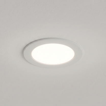 Apollo 8W LED Dimmable Downlight Tri Colour (90mm, Flush Lens)