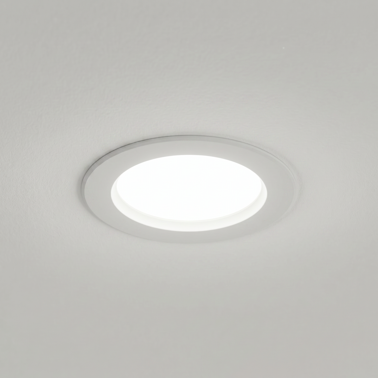Athena 8W LED Dimmable Downlight Tri Colour (90mm, Recessed Lens)