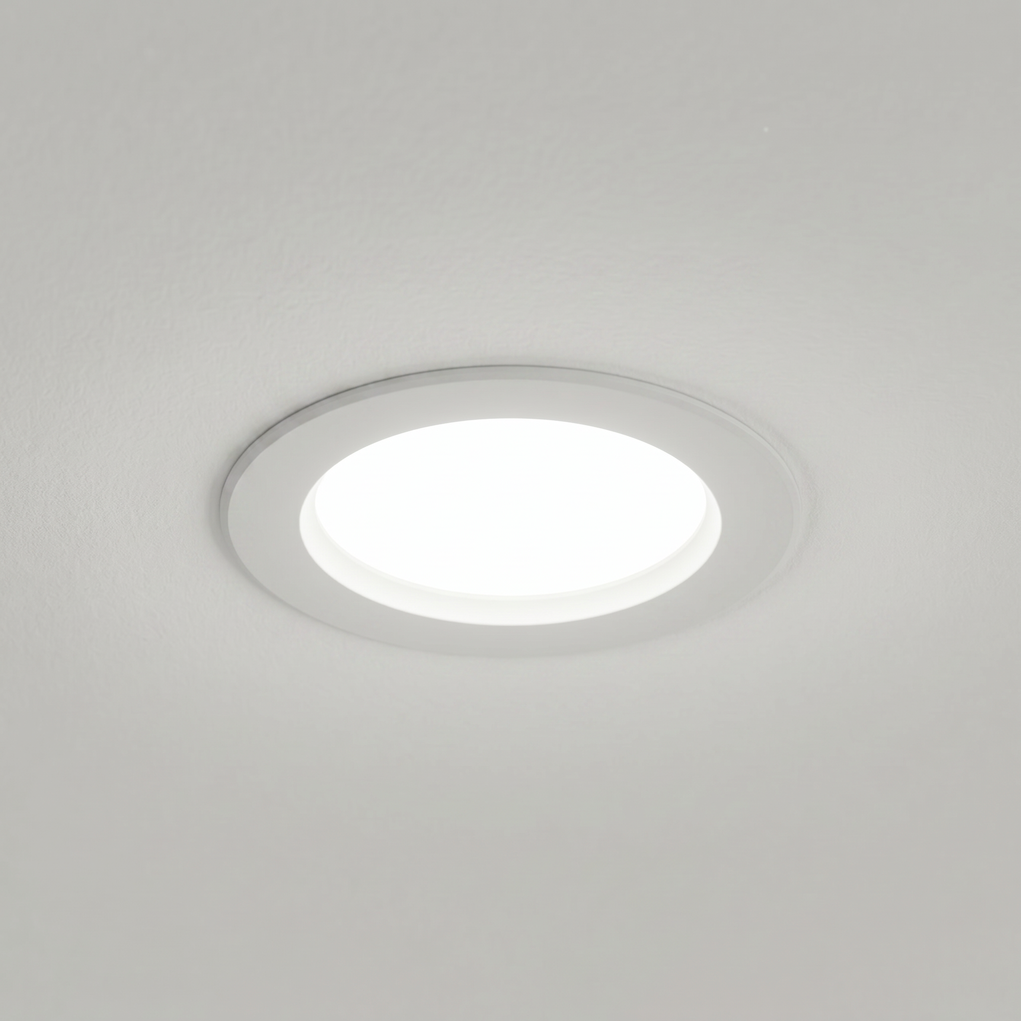 Athena 8W LED Dimmable Downlight Tri Colour (90mm, Recessed Lens)