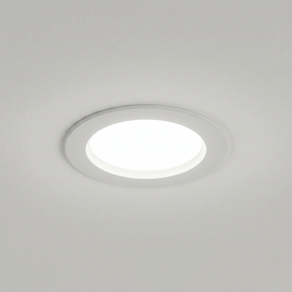Athena 8W LED Dimmable Downlight Tri Colour (90mm, Recessed Lens)