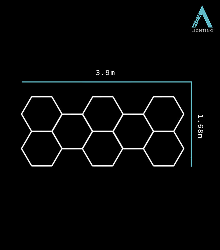Cluster Classic - Hexagon LED Lighting Fixture CLUSTER
