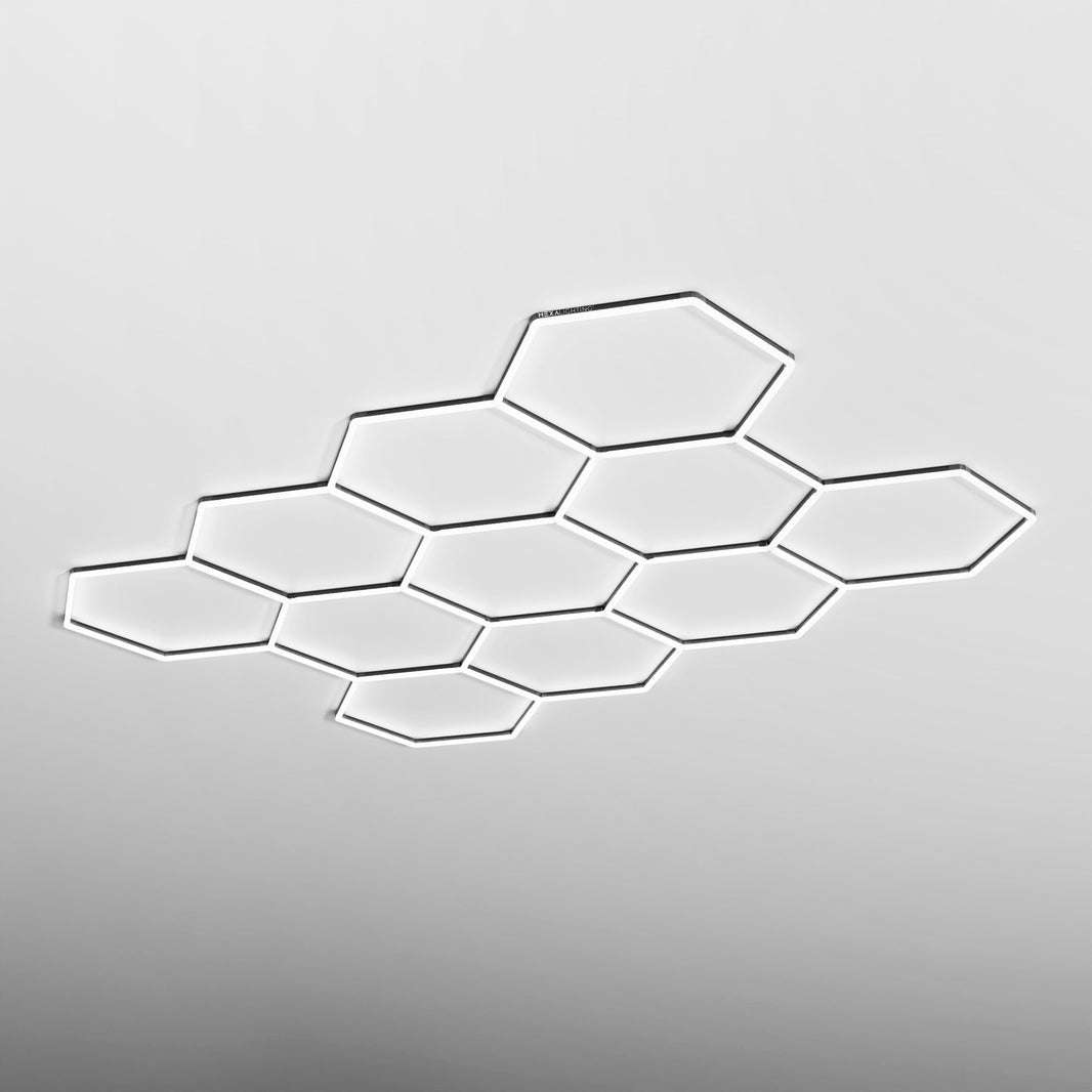 Dodeca Grid Classic - Hexagon LED Lighting Fixture DODECA