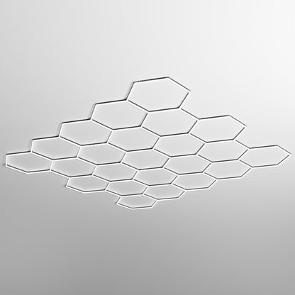 Double Garage Classic - Hexagon LED Lighting Fixture DOUBLE GARAGE