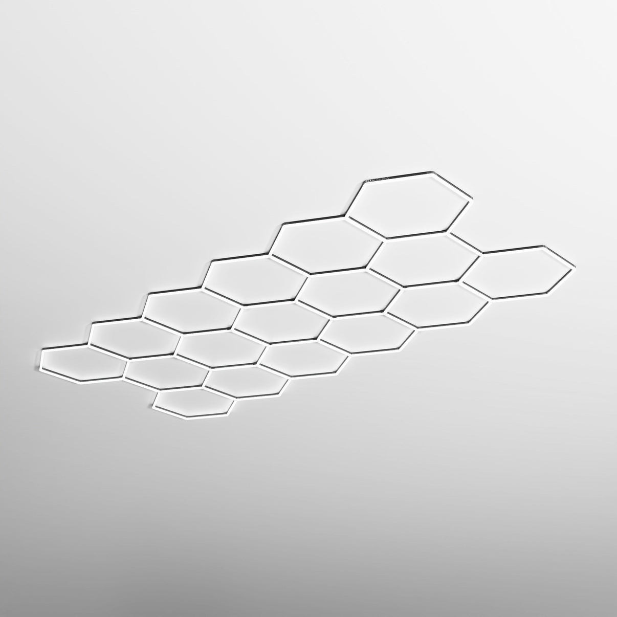 Extended Single Garage Classic - Hexagon LED Lighting Fixture EXTENDED SINGLE GARAGE
