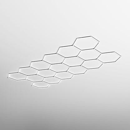 Extended Single Garage Classic - Hexagon LED Lighting Fixture EXTENDED SINGLE GARAGE