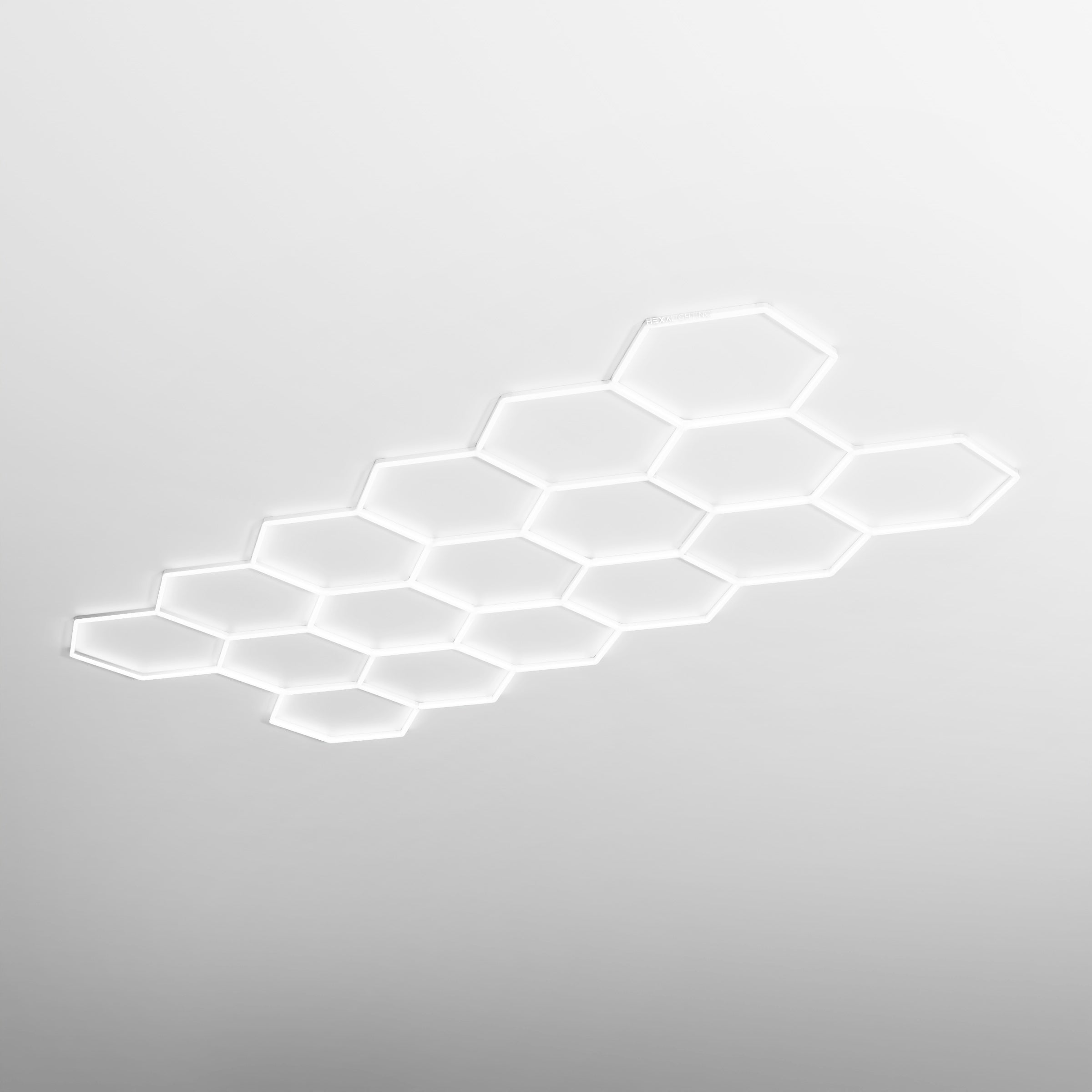 Extended Single Garage Classic - Hexagon LED Lighting Fixture EXTENDED SINGLE GARAGE