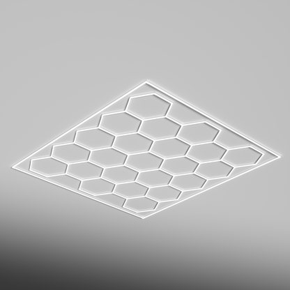 Double Garage Bordered - HEXA LED Lighting System Double Garage Bordered