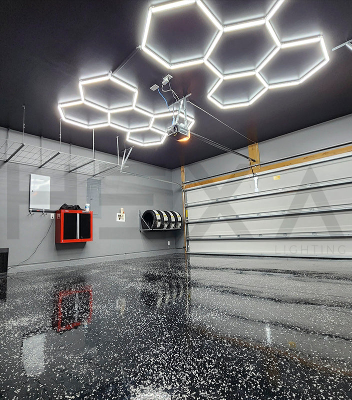 Double 5 Grid - HEXA LED Lighting System B-1048