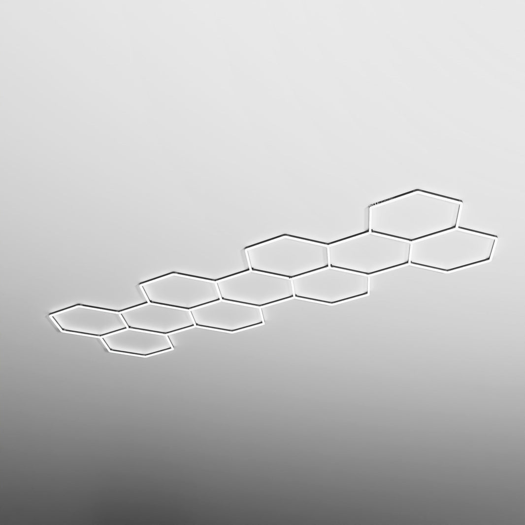 Mega Cluster Classic Hexagon LED Lighting Fixture MEGA CLUSTER