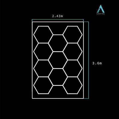 Dodeca Bordered - HEXA LED Lighting System BORDERED DODECA
