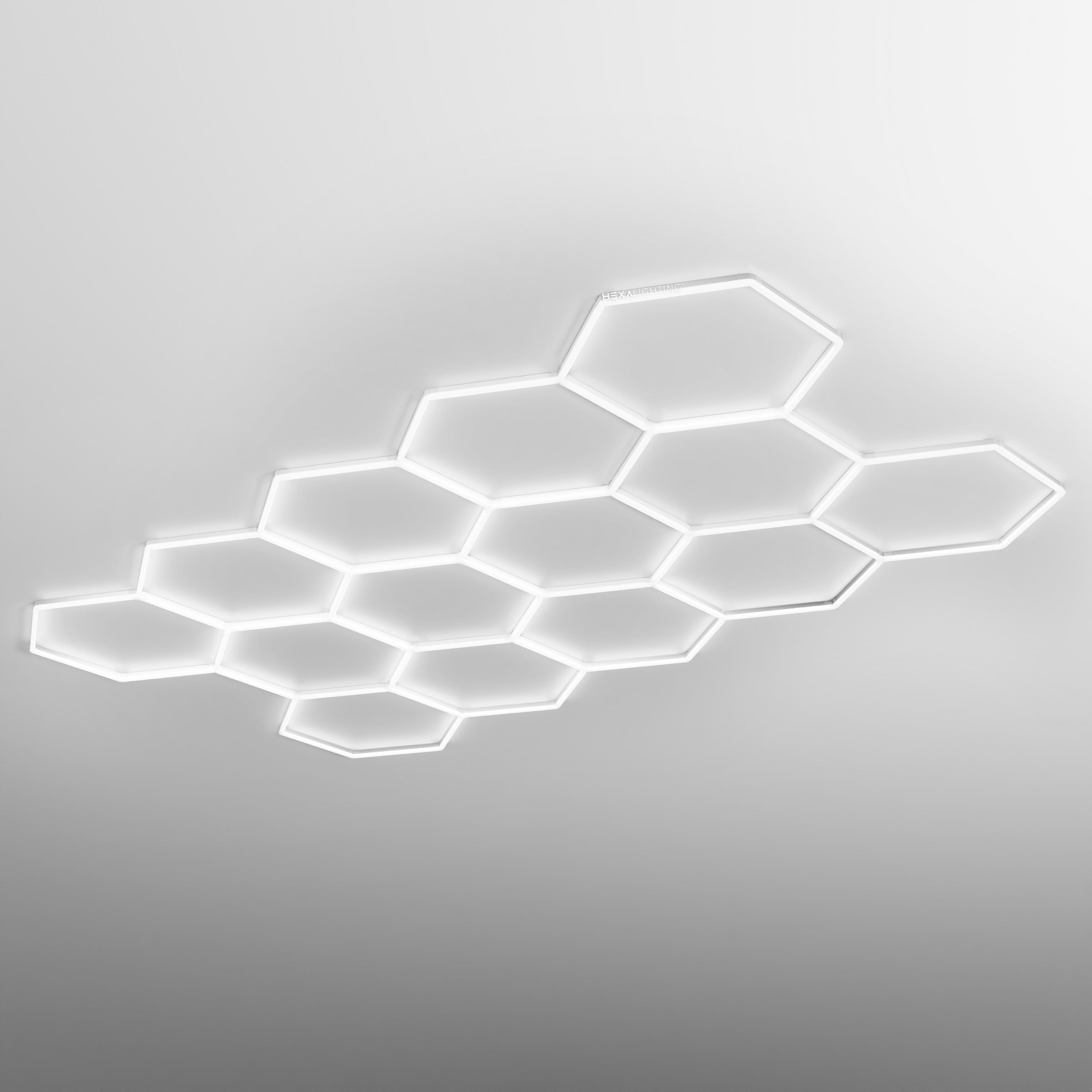 Single Garage Classic - Hexagon LED Lighting Fixture SINGLE GARAGE