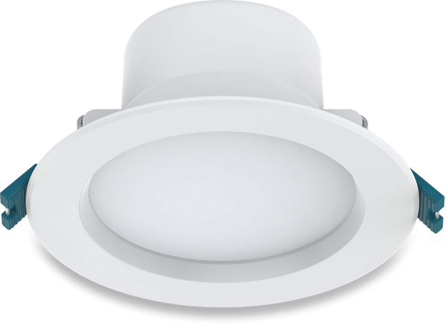 HEXA Athena 8W LED downlight, front three quarter view
