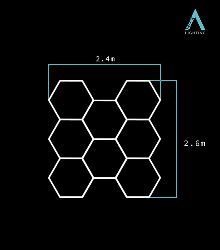 Octo Classic - Hexagon LED Lighting Fixture OCTO
